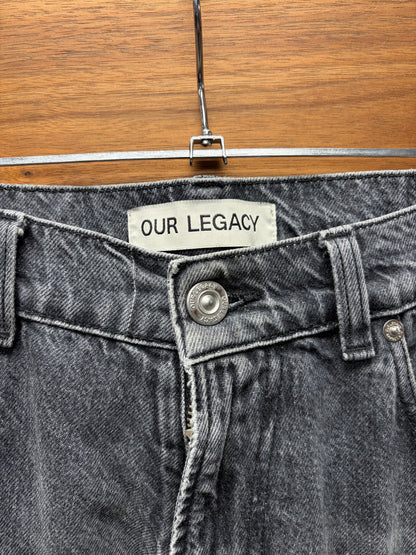 Our Legacy ‘Third Cut’ Grey Straight Leg Denim