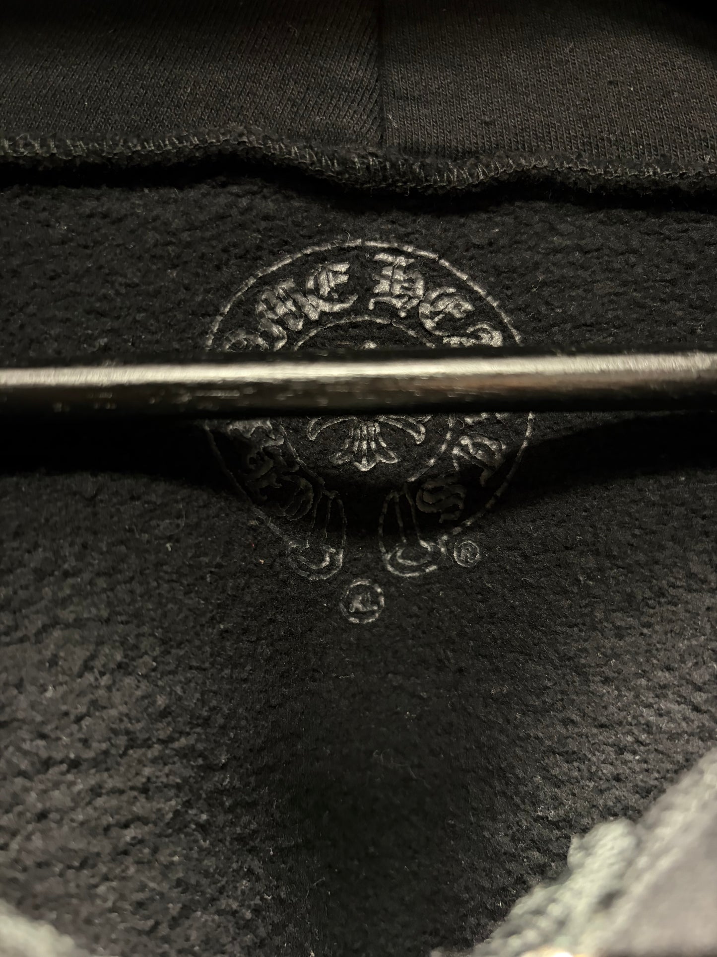 Chrome Hearts ‘Fuck You’ Horseshoe Logo Zip-Up Hoodie