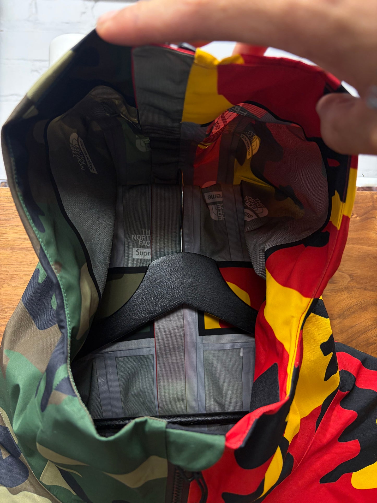 SS2024 Supreme x The North Face ‘Split Camo’ Goretex Tape Seam Jacket