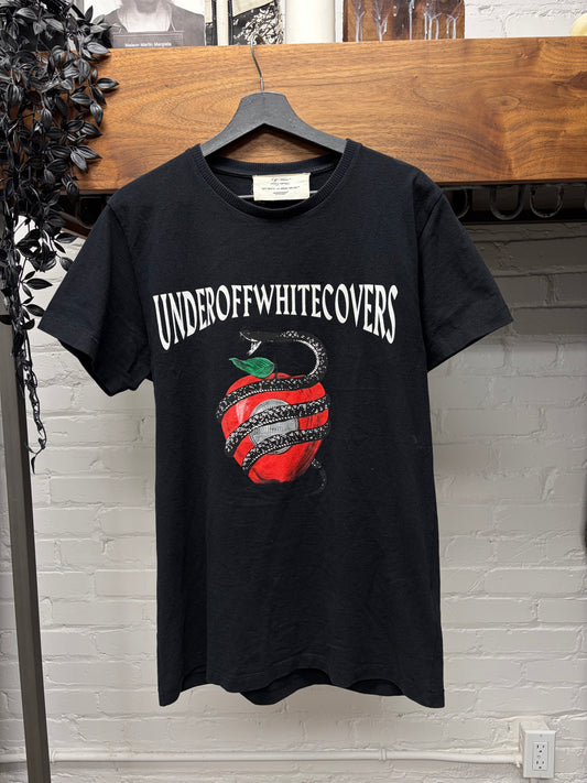 Undercover x Offwhite ‘Temptation Apple’ Black Graphic T-Shirt