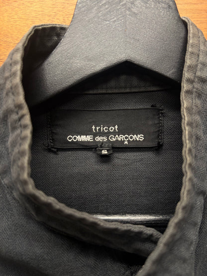 2008 Comme Des Garçons Tricots Military Inspired Cotton Field Jacket