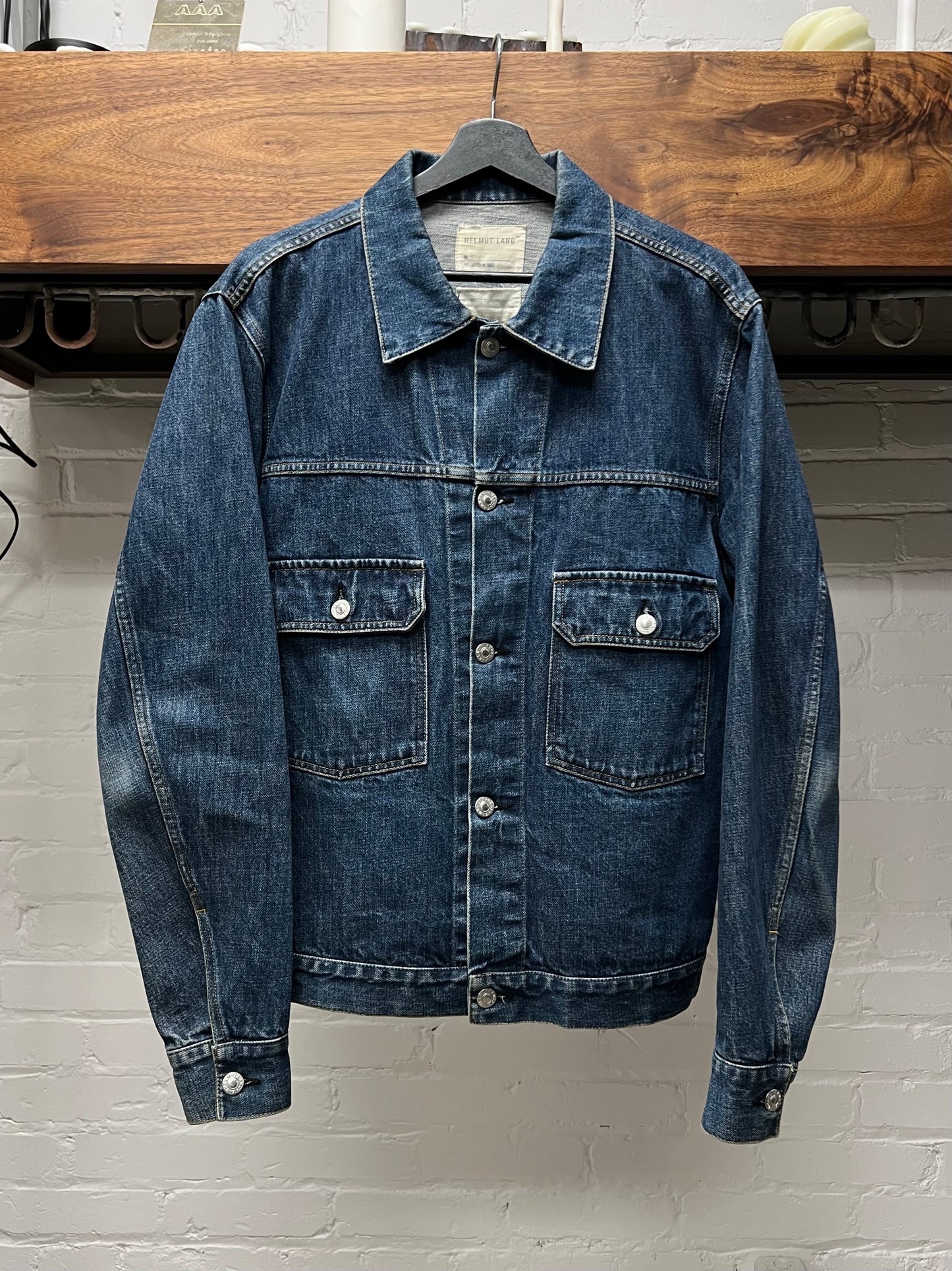 Vintage 1998 Helmut Lang ‘Classic Denim’ Trucker Jacket