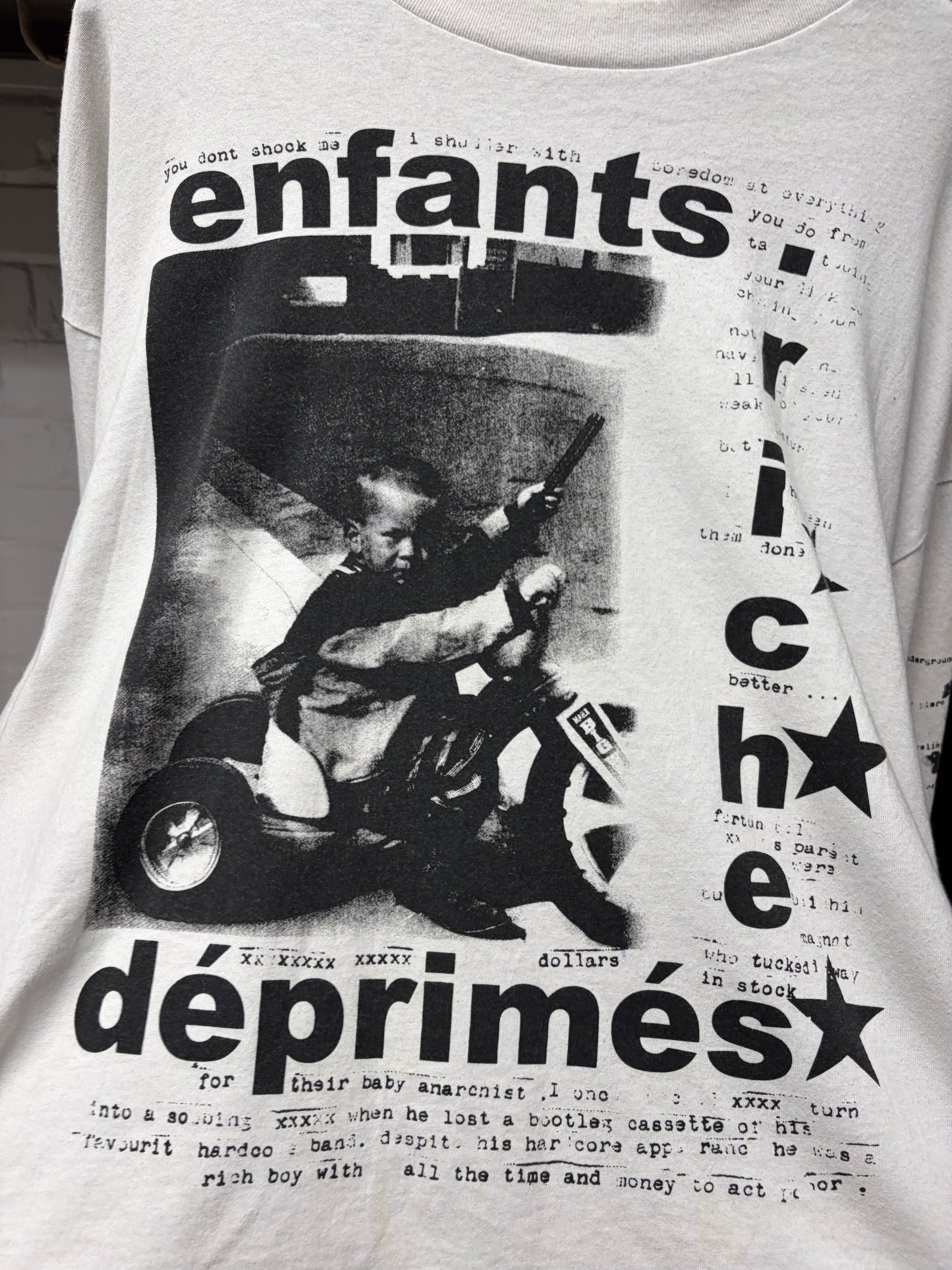 Enfants Riches Deprimes ‘My Underground Tricycle’ Long Sleeve