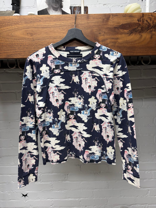 AW2004 Issey Miyake x Aya Takano ‘Superflat’ Sweatshirt