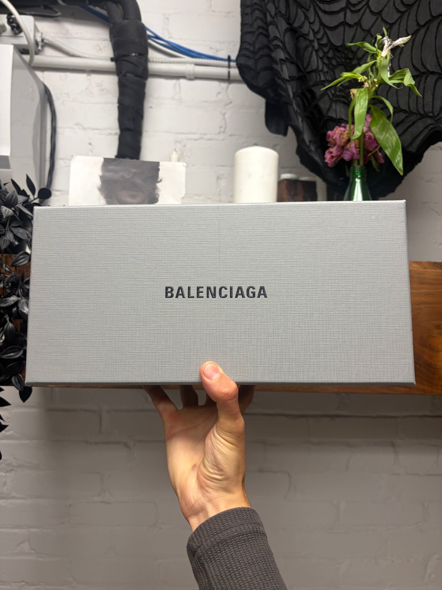 Balenciaga ‘Leopold’ Men’s Gold Ballerina Flat Low Top Sneakers