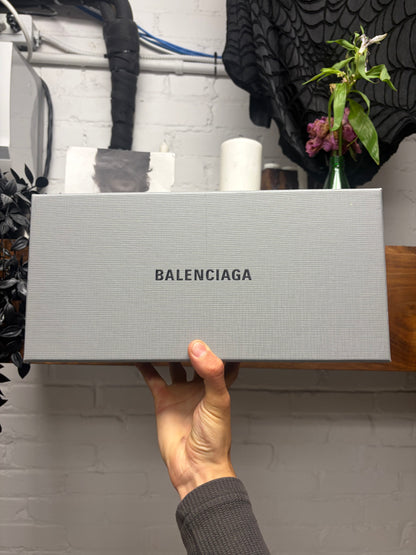 Balenciaga ‘Leopold’ Men’s Gold Ballerina Flat Low Top Sneakers