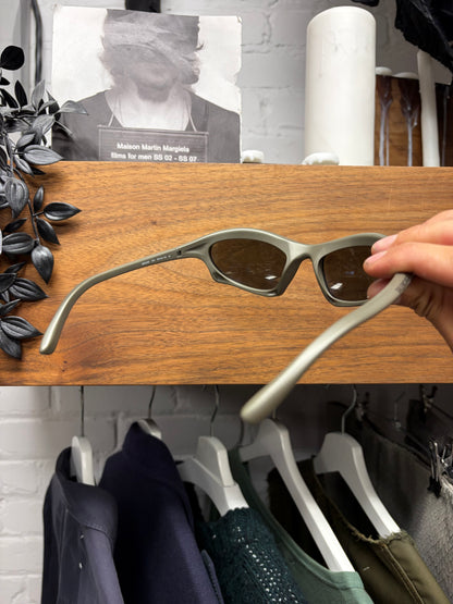 Balenciaga Bronze ‘Bat Rectangle’ Sunglasses
