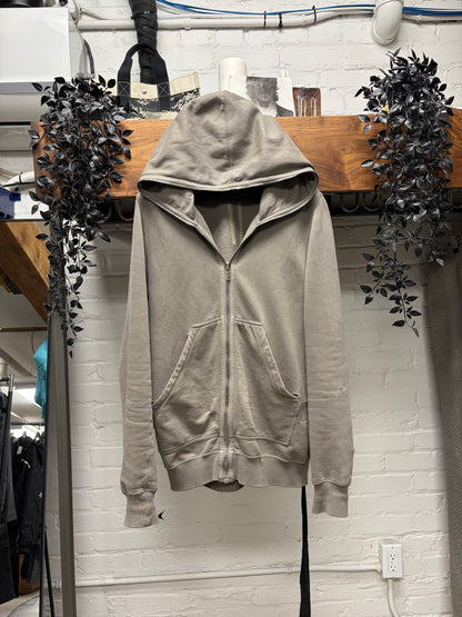Rick Owens DRKSHDW ‘Gimp’ Dust Full Zip-Up Cotton Hoodie