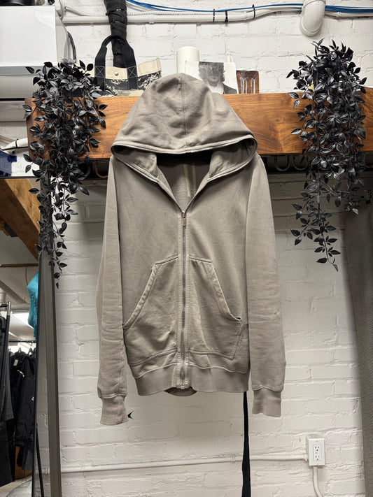 Rick Owens DRKSHDW ‘Gimp’ Dust Full Zip-Up Cotton Hoodie
