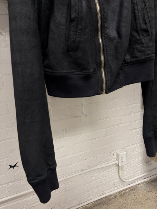 AW2008 Rick Owens ‘Stag’ Blistered Lambskin Leather Bomber Jacket