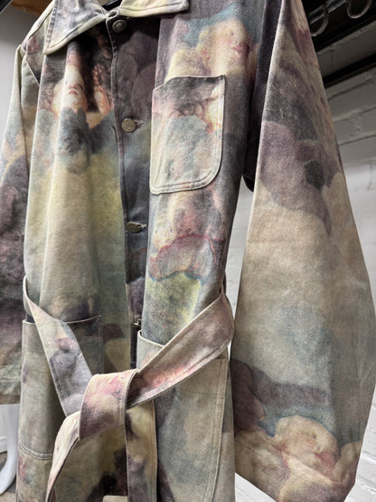 AW1991 Vivienne Westwood ‘Swarm of Cupids’ Belted Denim Chore Coat