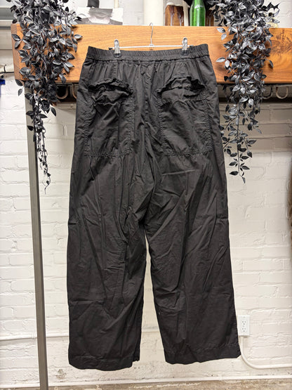 SS2023 Dries Van Noten ‘Loose Fit’ Black Cotton Cargo Pants