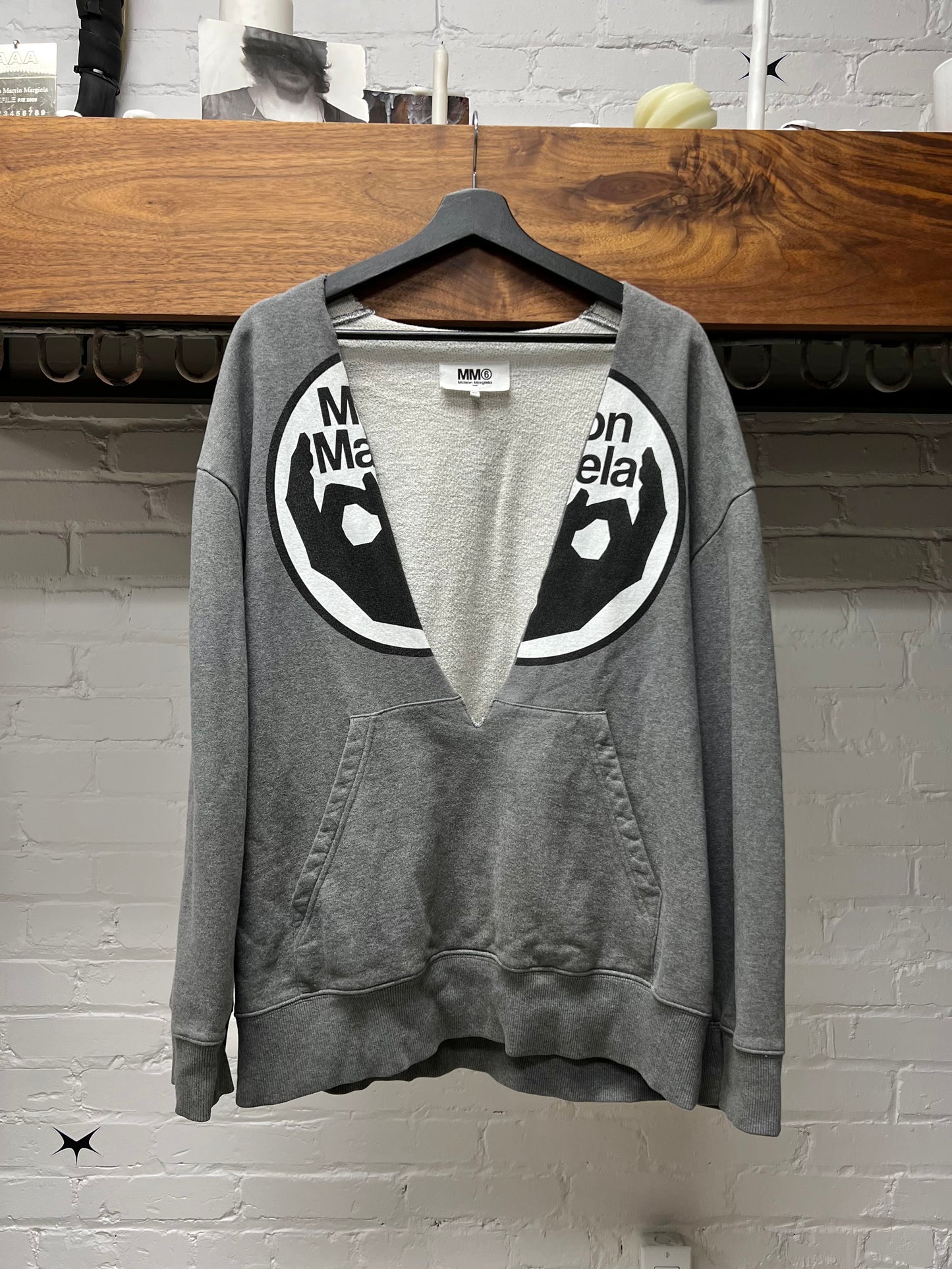 2020 Maison Margiela ‘Split Neckline’ Sweatshirt