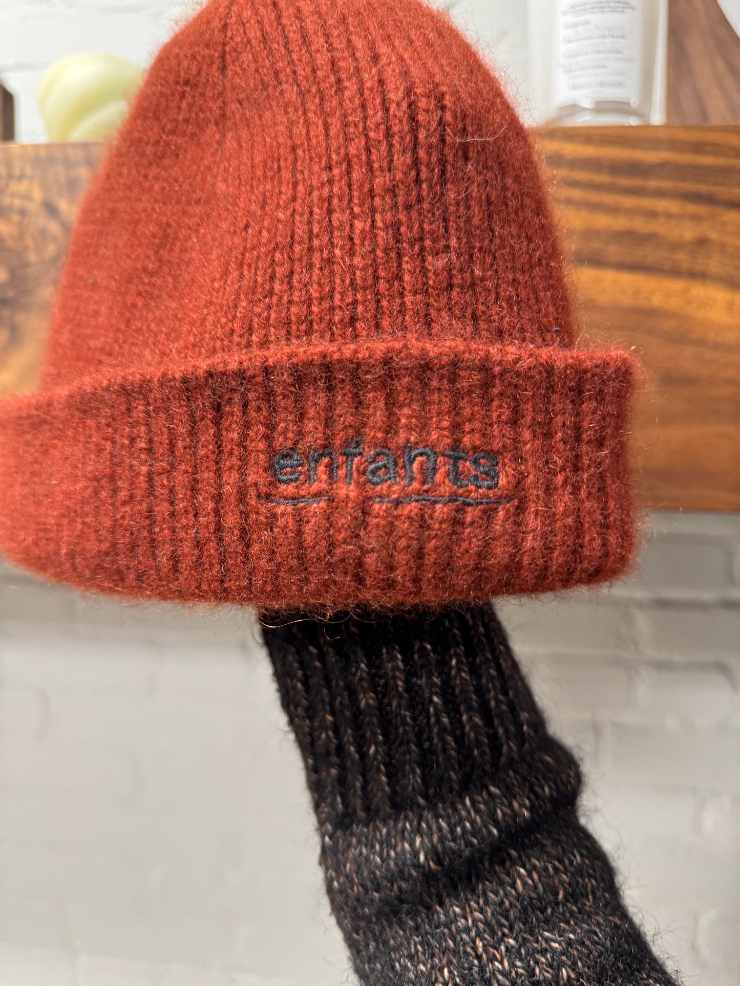 AW2022 Enfants Riches Deprimes Cashmere/Mohair Ribbed Beanie