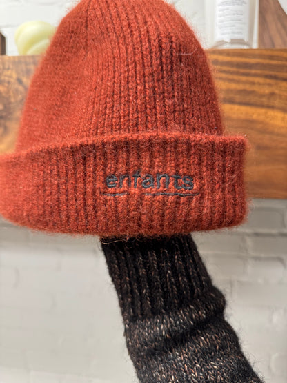 AW2022 Enfants Riches Deprimes Cashmere/Mohair Ribbed Beanie