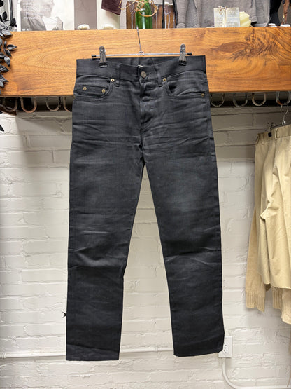 2015 Saint Laurent by Hedi Slimane ‘D03’ Black Skinny Jeans