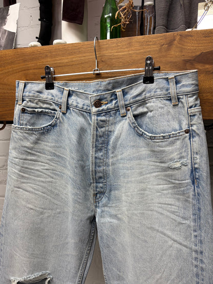 Celine ‘Wesley PF’ Rigid Light Wash Blue Slim/Straight Cut Denim