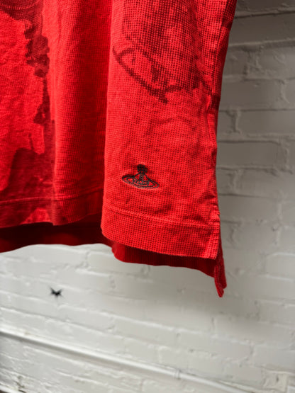 Vivienne Westwood ‘Orb Logo’ Red Graphic T-Shirt