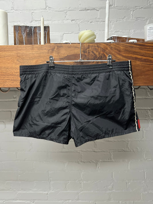 Prada Sport Nylon ‘Linea Rossa’ Swim Trunks/Shorts