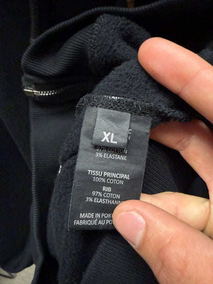 SS2019 Vetements ‘Bullet Shell’ Black Zip-Up Hoodie