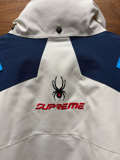 AW2024 Supreme X Spyder ‘Stone’ White Technical Jacket