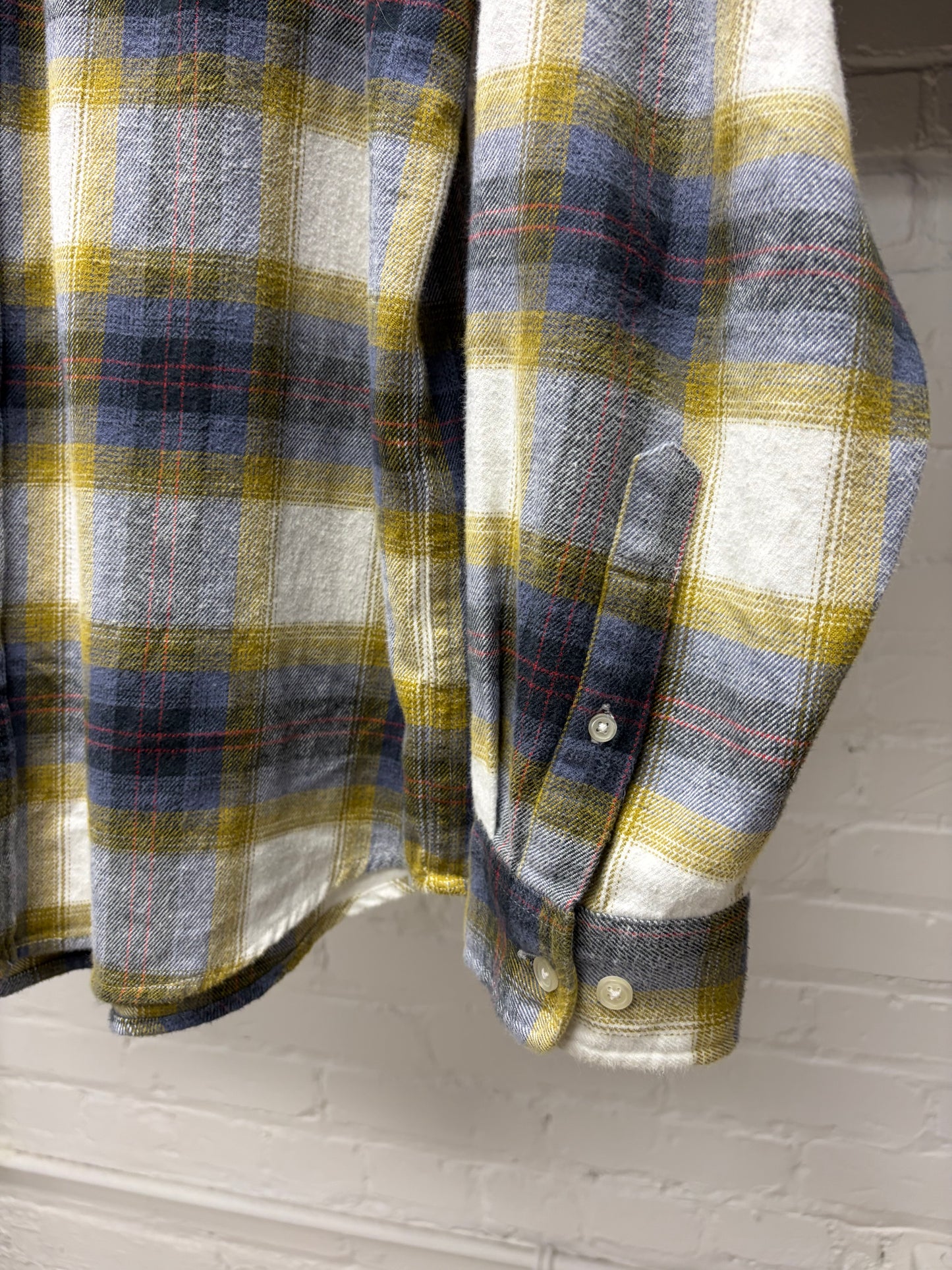 SS2022 Supreme Shadow Plaid Brown/Yellow Flannel