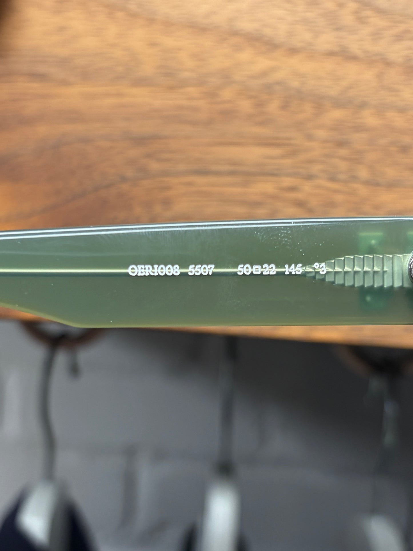 Off-White ‘Virgil’ Green ‘Arrows Logo’ Box Shaped Sunglasses