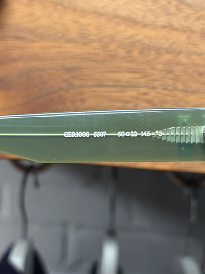 Off-White ‘Virgil’ Green ‘Arrows Logo’ Box Shaped Sunglasses
