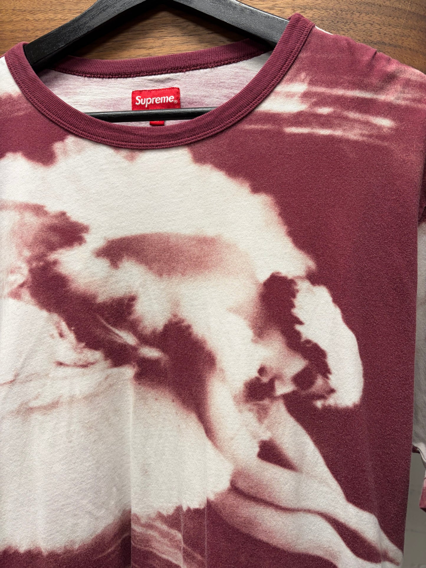 AW2014 Supreme ‘Ballerina’ Red/White Graphic T-Shirt