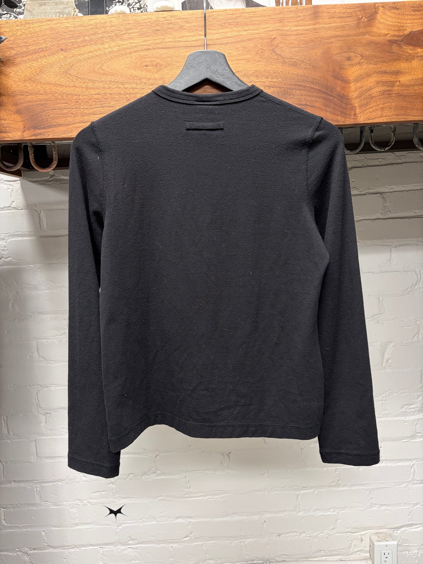 Vintage Jean Paul Gaultier Classique ‘Hook & Eye’ Closure Long Sleeve Shirt