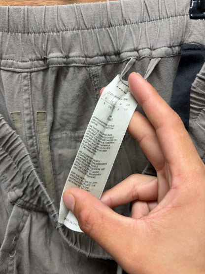 Rick Owens ‘Creatch’ Dust Brown Cropped Drawstring Sweatpants