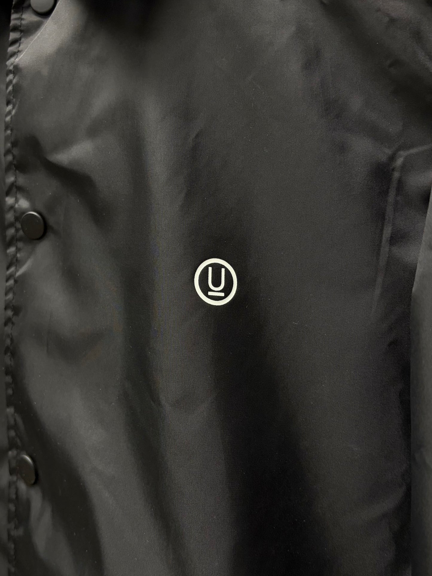 Undercover ‘U Logo’ Black Nylon Coaches Jacket