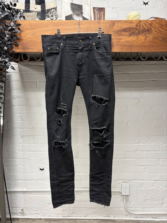 2015 Saint Laurent by Hedi Slimane D02 ‘Crash Denim’