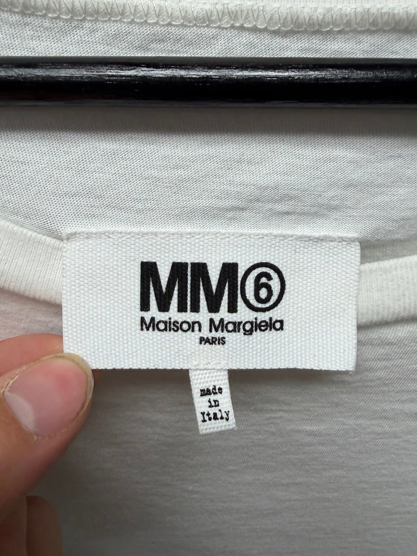 SS2017 Maison Margiela Asymmetric White Layered Cotton Long Sleeve Shirt