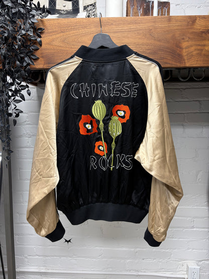 Enfants Riches Deprimes ‘Chinese Rock’ Silk Sukajan Souvenir Bomber Jacket