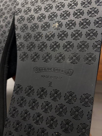 Chrome Hearts Black Horseshoe Logo ‘Hotel Slippers’