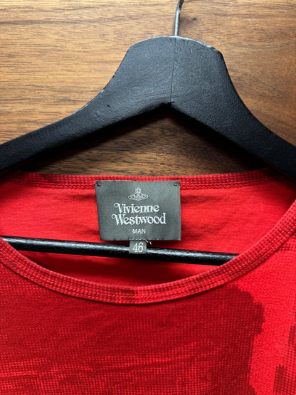 Vivienne Westwood ‘Orb Logo’ Red Graphic T-Shirt