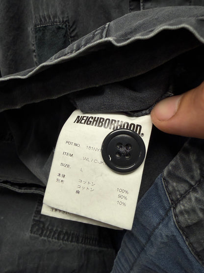 Neighborhood Grey/Blue Denim Chore Jacket