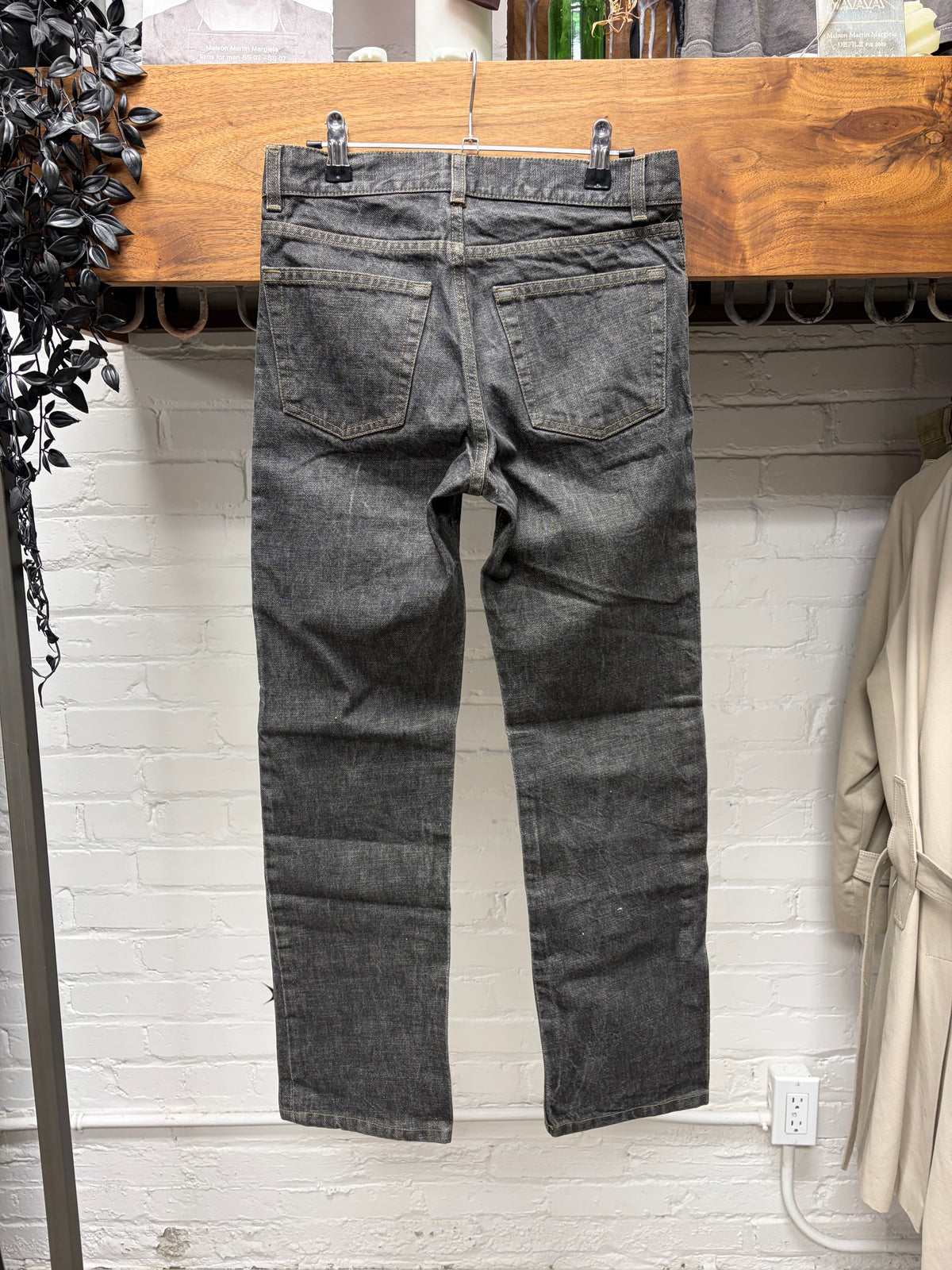 1999 Helmut Lang ‘Classic Cut’ Washed Grey Denim