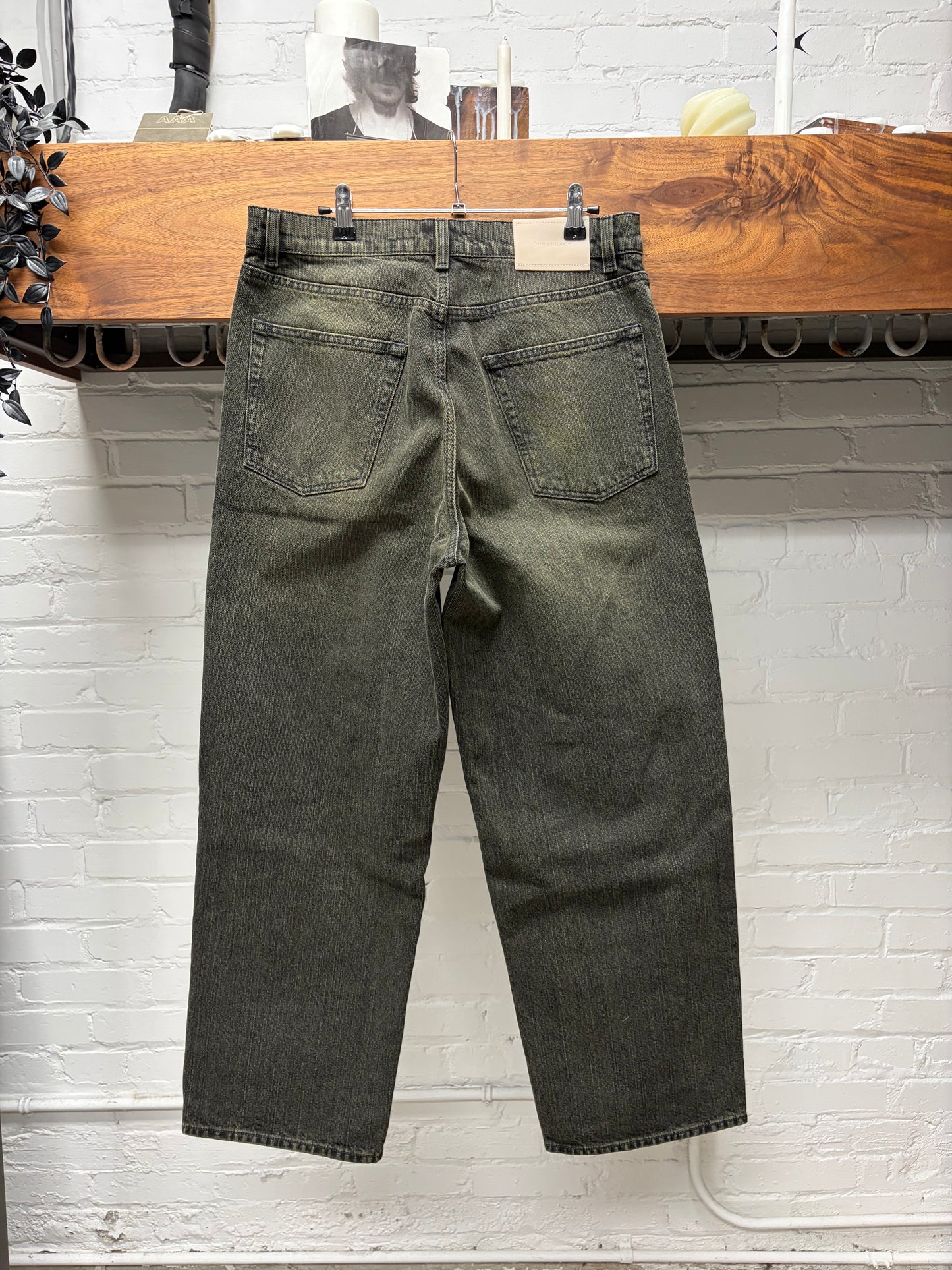 Our Legacy ‘Vast Cut’ Murky Green Denim
