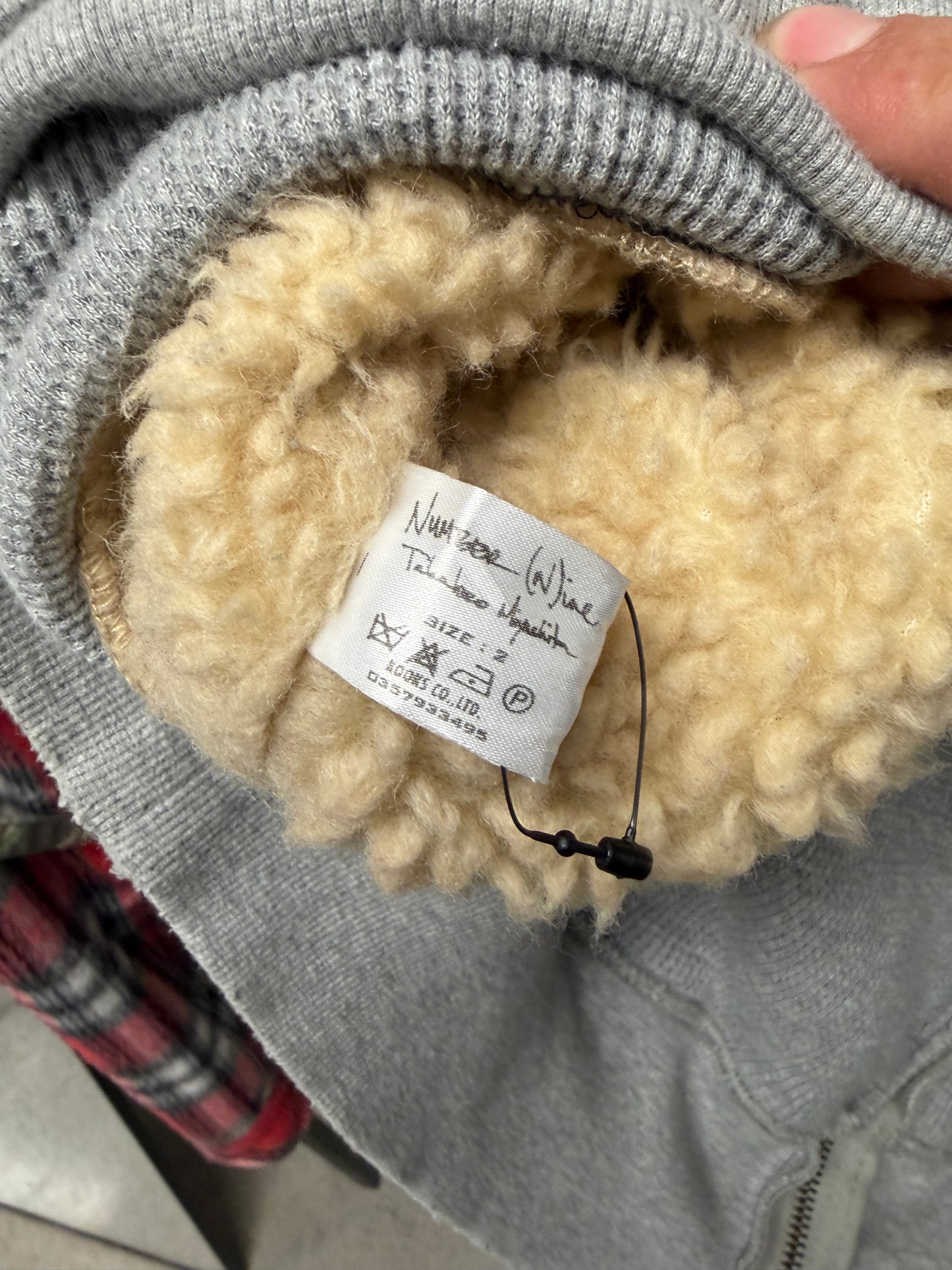 AW2005 Number (N)ine ‘The High Streets’ Hybrid 3 Piece Jacket
