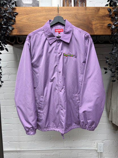 SS2018 Supreme ‘Gonz’ Purple Coaches Jacket
