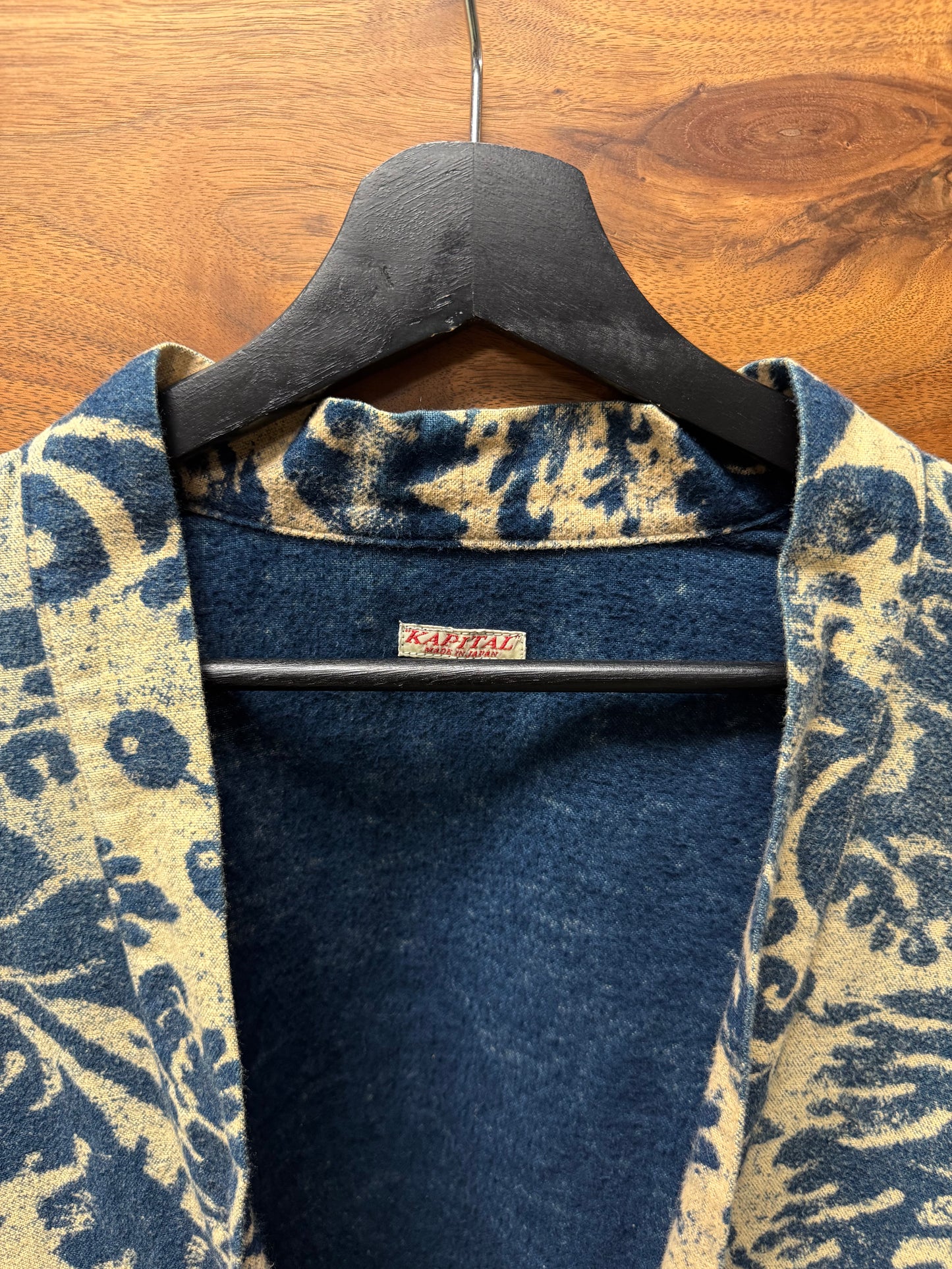 Kapital ‘IDG’ Damask Katashi Kimono Shirt
