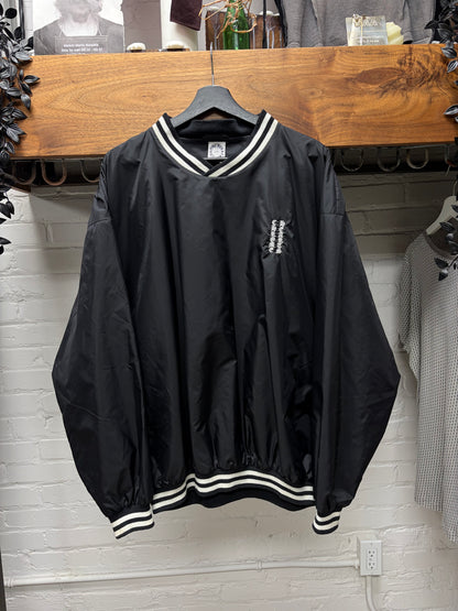 Chrome Hearts ‘Script Logo’ Black/White Nylon Pullover Bomber