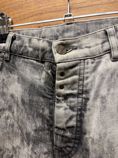 Maison Margiela ‘Acid Wash’ Grey Skinny Jeans
