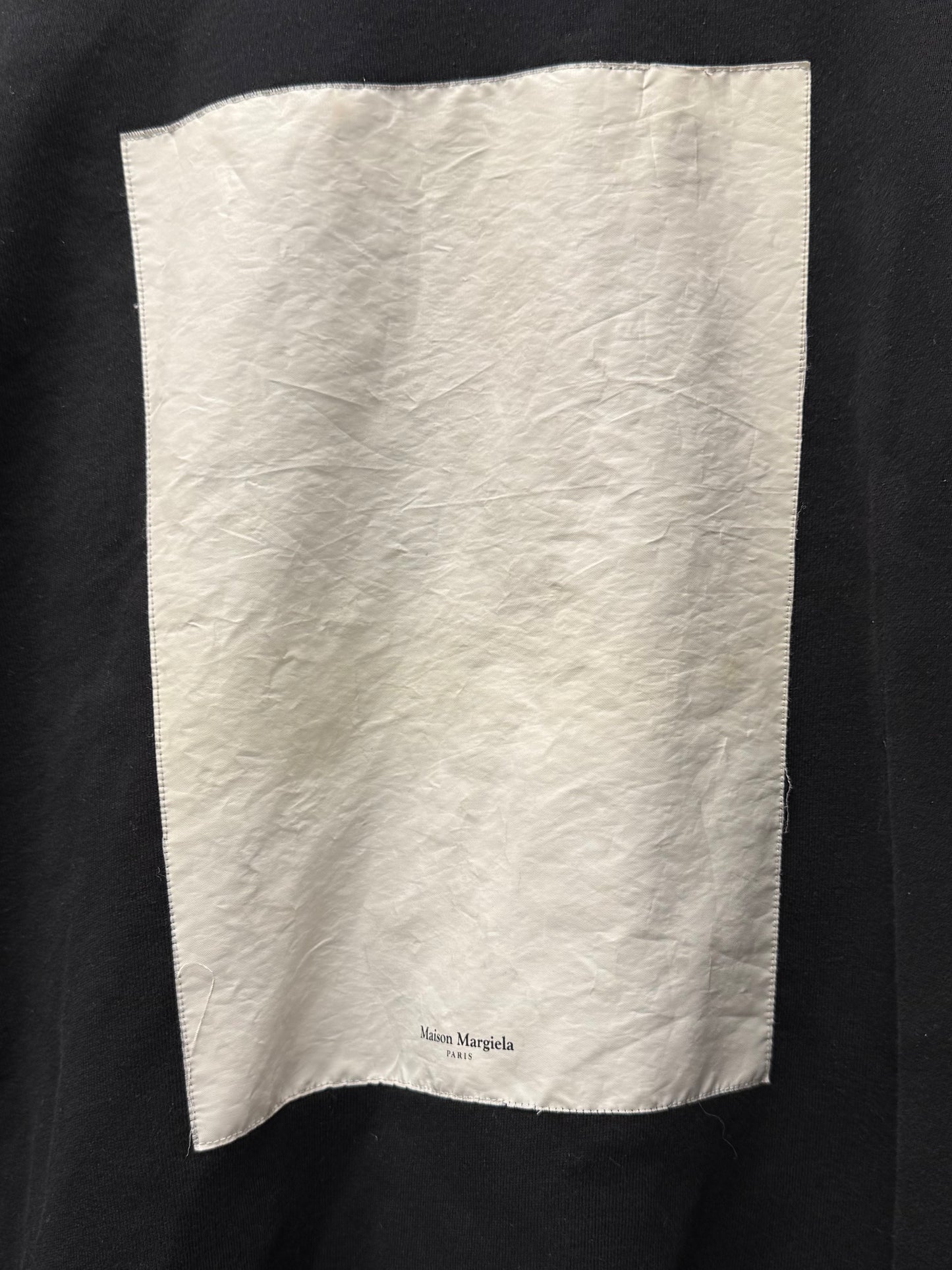 SS2018 Maison Margiela ‘Picture Frame’ Black Sweatshirt