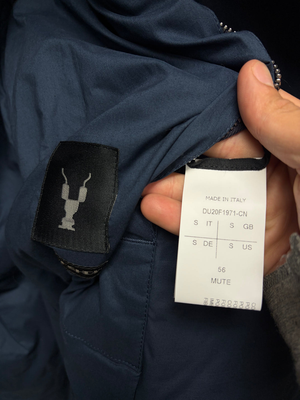 Rick Owens DRKSHDW ‘Mute’ Hooded Straight Jacket
