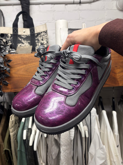 Imran Potato ‘Prada Cup 1’ Purple/Grey Low Top Sneakers