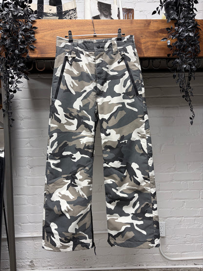 AW2024 Balenciaga ‘Skiwear’ Ripstop Snow Camo Pants