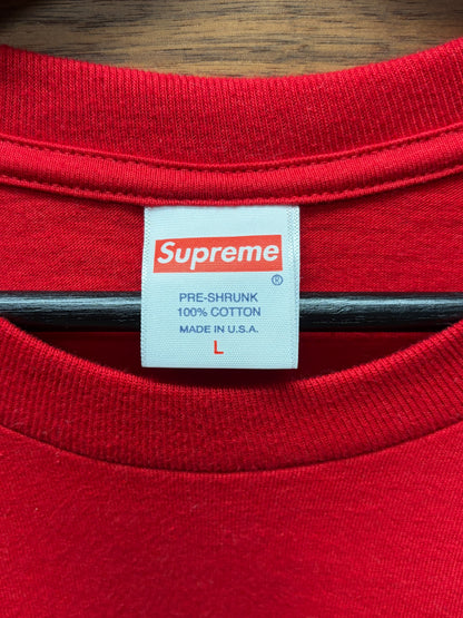 Supreme Box Logo Red Graphic T-Shirt